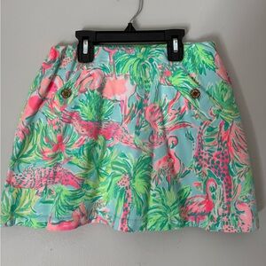 Lilly Pulitzer Women’s Madison SKORT Size XXS with shorts underneath